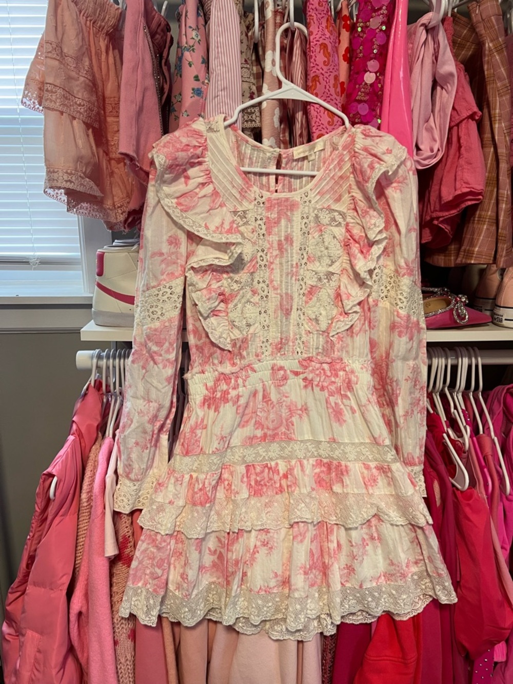 LoveShackFancy Santorini Ruffle Dress